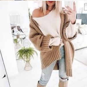 🤎Zara knit cardigan.  Size S.  Nwot